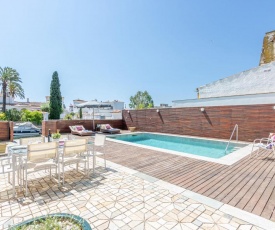 modern holiday home on the canal with private swimming pool