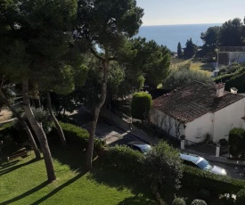 White Stones Beach In Sant Pol de Mar