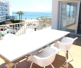 Beautiful loft, huge sunny terrace, view over the beach and sea