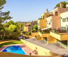 House with 3 bedrooms in Tarragona with wonderful mountain view shared pool enclosed garden 500 m from the beach