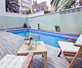 Apartment Barcelona Rentals - Gracia Pool Apartments Center