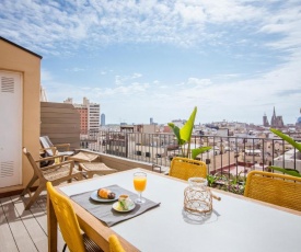 Central penthouse with terrace Placa Catalunya III