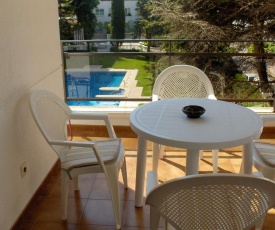 Apartment with one bedroom in Lloret de Mar with wonderful city view shared pool and terrace 500 m from the beach