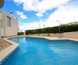 House with 4 bedrooms in Sitges with wonderful sea view shared pool furnished terrace