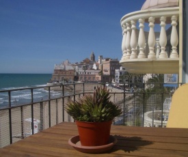 Sitges Beach Panorama