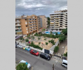 Flandria , Zonnig hoekappartement dichtbij strand Spanje Salou