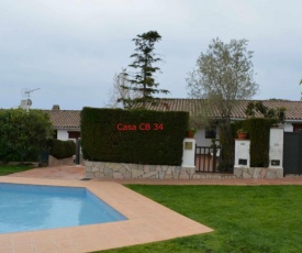 Casas Blanca 34 piscina Playa privada Santa María de Llorell Tossa